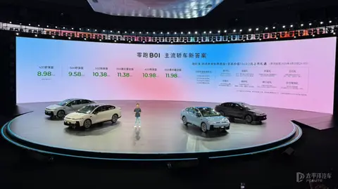 零跑B01上市售8.98万起 年轻人的智能轿车来了