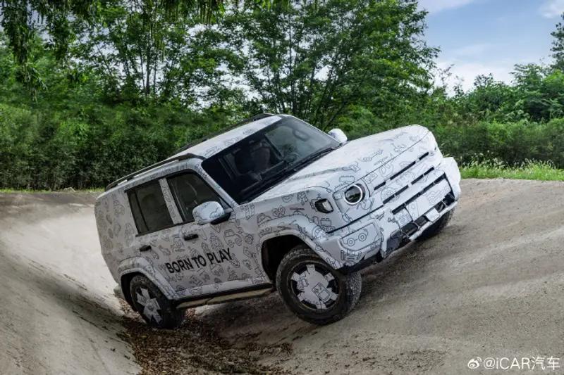 iCAR V27首发亮相 增程动力/定位中大型越野SUV